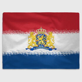 Плед 3D с принтом Нидерланды (Голландия) Флаг в Петрозаводске, 100% полиэстер | закругленные углы, все края обработаны. Ткань не мнется и не растягивается | голандия | голландия | голландия герб | голландия флаг | недерланды | недирланды | нидерланды | нидерланды герб | нидерланды флаг | нидирланды | флаг | флаг голландии | флаг нидерландов