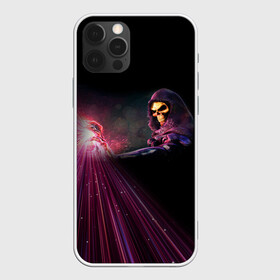 Чехол для iPhone 12 Pro Max с принтом СКЕЛЕТОР | SKELETOR (Z) в Петрозаводске, Силикон |  | he man | logo | masters of the universe | she ra | skeletor | властелины вселенной | логип | лого | мульт | мультфильм | скелетор