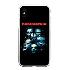 Чехол для iPhone XS Max матовый с принтом Rammstine band в Петрозаводске, Силикон | Область печати: задняя сторона чехла, без боковых панелей | alternative | metall | music | rammstein | rock | альтернатива | кристиан лоренц | кристоф шнайдер | металл | музыка | оливер ридель | пауль ландерс | раммштайн | рамштайн | рамштэйн | рихард круспе | рок