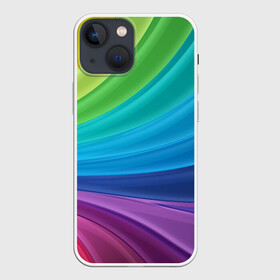 Чехол для iPhone 13 mini с принтом Радуга в Петрозаводске,  |  | абстракция | летний | много цветов | радуга | радужный | разноцветный | сочный | яркий