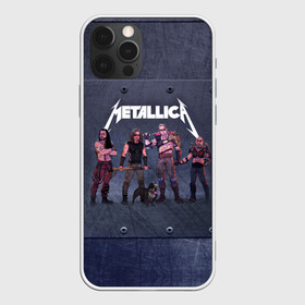 Чехол для iPhone 12 Pro Max с принтом METALLICA | ГРУППА МЕТАЛЛИКА (Z) в Петрозаводске, Силикон |  | kurt kobein | metallica | rock | курт кобейн | металика | металлика | рок | супер звезда