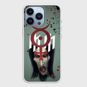 Чехол для iPhone 13 Pro с принтом Marilyn Manson | Мерилин Мэнсон (Z) в Петрозаводске,  |  | hugh warner | marilyn manson | rock | глэм рок | гот | индастриал метал | индастриал рок | музыка | мэрилин мэнсон | рок | фрик | хард рок | шок рок