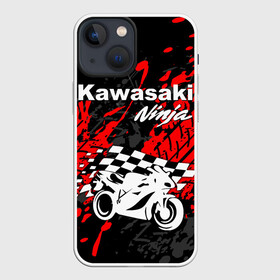 Чехол для iPhone 13 mini с принтом KAWASAKI NINJA   КАВАСАКИ в Петрозаводске,  |  | kawasaki | motorcycle | motosport | ninja | racing | speed | sport | байк | гонки | двигатель | кавасаки | мото | мотокросс | мотоспорт | мототриал | мотоцикл | нинзя. | скорость | спорт