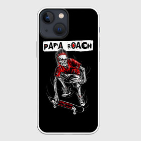 Чехол для iPhone 13 mini с принтом Skater boy в Петрозаводске,  |  | alternative | metall | music | papa roach | rock | альтернатива | металл | музыка | папа роач | папа роуч | папа таракан | рок