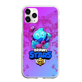 Чехол для iPhone 11 Pro матовый с принтом BRAWL STARS SQUEAK: СКВИК. в Петрозаводске, Силикон |  | brawl stars | leon | sally leon | shark | werewolf leon | акула | бравл старс | оборотень | сквик squeak