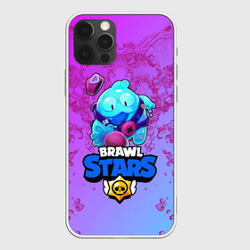 Чехол для iPhone 12 Pro с принтом BRAWL STARS SQUEAK: СКВИК. в Петрозаводске, силикон | область печати: задняя сторона чехла, без боковых панелей | brawl stars | leon | sally leon | shark | werewolf leon | акула | бравл старс | оборотень | сквик squeak