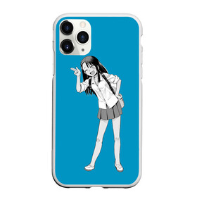 Чехол для iPhone 11 Pro матовый с принтом Nagatoro Posing в Петрозаводске, Силикон |  | anime | chan | dont | gamo | hayase | manga | me | miss | mock | nagatoro | naoto | no | president | sakura | senpai | toy | with | yoshi | аниме | гамо | ёши | издевайся | йоши | манга | нагаторо | наото | не | президент | сакура | семпай |