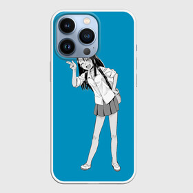 Чехол для iPhone 13 Pro с принтом Nagatoro Posing в Петрозаводске,  |  | anime | chan | dont | gamo | hayase | manga | me | miss | mock | nagatoro | naoto | no | president | sakura | senpai | toy | with | yoshi | аниме | гамо | ёши | издевайся | йоши | манга | нагаторо | наото | не | президент | сакура | семпай |