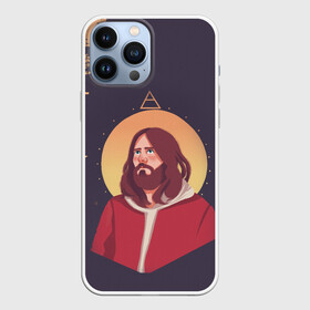 Чехол для iPhone 13 Pro Max с принтом Jared Leto | 30 SECONDS TO MARS (Z) в Петрозаводске,  |  | 30 seconds to mars | 30 секунд | 30 секунд до марса | jared joseph leto | jared leto | rock | джаред лето | музыка | песни | рок