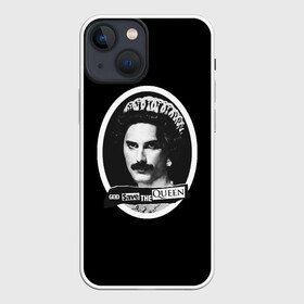 Чехол для iPhone 13 mini с принтом God save  the Queen в Петрозаводске,  |  | alternative | metall | music | queen | qween | rock | альтернатива | квин | куин | металл | музыка | рок | фредди меркьюри