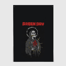 Постер с принтом GreenDay | ГринДей | Poster (Z) в Петрозаводске, 100% бумага
 | бумага, плотность 150 мг. Матовая, но за счет высокого коэффициента гладкости имеет небольшой блеск и дает на свету блики, но в отличии от глянцевой бумаги не покрыта лаком | billie joe armstrong | greenday | rock | альтернативный | билли джо армстронг | гриндей | зеленый день | майк дёрнт | музыка | панк рок | поп панк | рок | тре кул