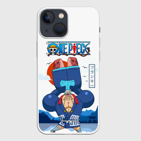 Чехол для iPhone 13 mini с принтом Фрэнки One Piece. Большой куш в Петрозаводске,  |  | bf 37 | frankie | one piece | water 7 | аниме | большой куш | броне я | ван пис | великий флот | вон пис | железный человек | катти флам | киборг | корабельный плотник | король пиратов | манга | пират