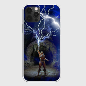 Чехол для iPhone 12 Pro Max с принтом Masters of the Universe | He-Man (Z) в Петрозаводске, Силикон |  | he man | masters of the universe | she ra | властелины вселенной