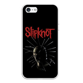 Чехол для iPhone 5/5S матовый с принтом CRAIG JONES | SLIPKNOT (Z) в Петрозаводске, Силикон | Область печати: задняя сторона чехла, без боковых панелей | craig michael jones | rock | slipknot | крэг джонс | петля | рок | скользящий узел | слипкнот | тяжелый рок | удавка