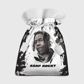 Подарочный 3D мешок с принтом АСАП | ASAP ROCKY (Z) в Петрозаводске, 100% полиэстер | Размер: 29*39 см | america | asap | asap rocky | black rap | music | rap | raper | testing | usa | америка | асап | асап роки | зарубежная музыка | музыка | музыкант | реп | репер | сша | тестин | черный реп