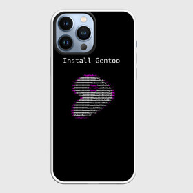 Чехол для iPhone 13 Pro Max с принтом Install Gentoo в Петрозаводске,  |  | distro | gentoo | linux | programmer | генту | дистибутив | линух | программистам