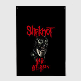 Постер с принтом SID WILSON | SLIPKNOT | СЛИПКНОТ (Z) в Петрозаводске, 100% бумага
 | бумага, плотность 150 мг. Матовая, но за счет высокого коэффициента гладкости имеет небольшой блеск и дает на свету блики, но в отличии от глянцевой бумаги не покрыта лаком | rock | sid wilson | slipknot | петля | рок | сид вилсон | скользящий узел | слипкнот | тяжелый рок | удавка