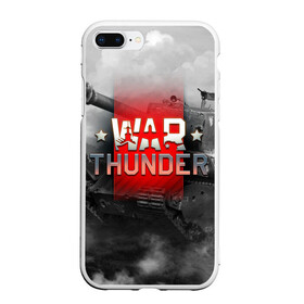 Чехол для iPhone 7Plus/8 Plus матовый с принтом WAR THUNDER / ВАР ТАНДЕР  в Петрозаводске, Силикон | Область печати: задняя сторона чехла, без боковых панелей | Тематика изображения на принте: game | war thunder | warthunder | world of tanks | wot | вар тандер | война | вот | игры | корабли | мир танков. | онлайн игра | самолеты | танки