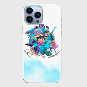 Чехол для iPhone 13 Pro Max с принтом Новый Мир | One Piece. Большой куш в Петрозаводске,  |  | anime | manga | monkey d. luffy | one piece | аниме | большой куш | ван пис | вон пис | гол д. роджер | кайдо | король пиратов | луфи | луффи | манга | манки д. луффи | нами | нико робин | пират | портгас д. эйс | ророноа зоро