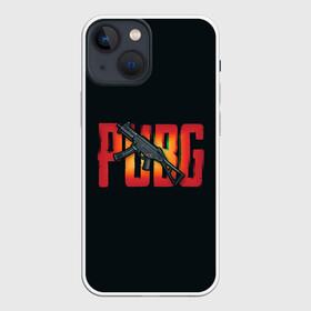 Чехол для iPhone 13 mini с принтом Pubg Ump в Петрозаводске,  |  | battle royale | game | games | playerunknowns battlegrounds | pubg | батл роял | баттлграунд анноун | игра | игры | паб джи | пабжи