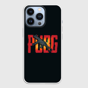Чехол для iPhone 13 Pro с принтом Pubg Ump в Петрозаводске,  |  | battle royale | game | games | playerunknowns battlegrounds | pubg | батл роял | баттлграунд анноун | игра | игры | паб джи | пабжи