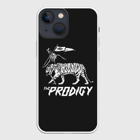 Чехол для iPhone 13 mini с принтом Tiger Prodigy в Петрозаводске,  |  | alternative | dj | electo | music | prodigy | альтернатива | музыка | продиджи | продижи | электроника