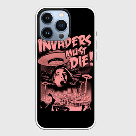Чехол для iPhone 13 Pro с принтом Invaders must die в Петрозаводске,  |  | alternative | dj | electo | music | prodigy | альтернатива | музыка | продиджи | продижи | электроника
