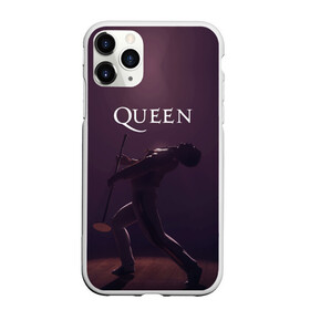 Чехол для iPhone 11 Pro Max матовый с принтом Freddie Mercury | Queen (Z) в Петрозаводске, Силикон |  | freddie mercury | music | queen | брайан мэй | глэм рок | джон дикон | квин | королева | музыка | поп рок | роджер тейлор | фредди | фредди меркьюри | фреди | хард рок