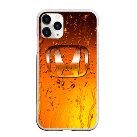 Чехол для iPhone 11 Pro матовый с принтом Honda капли дождя в Петрозаводске, Силикон |  | auto | car | honda | motor | sport | sport car | авто | авто бренды | вода | дождь | капли | машина | спорт | спорт кар | хонда