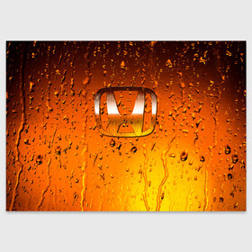 Поздравительная открытка с принтом Honda капли дождя в Петрозаводске, 100% бумага | плотность бумаги 280 г/м2, матовая, на обратной стороне линовка и место для марки
 | Тематика изображения на принте: auto | car | honda | motor | sport | sport car | авто | авто бренды | вода | дождь | капли | машина | спорт | спорт кар | хонда