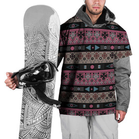 Накидка на куртку 3D с принтом Этнический полосатый орнамент в Петрозаводске, 100% полиэстер |  | Тематика изображения на принте: абстрактный | африканский узор | геометрический узор | орнамент | полосы | текстура | шаблон
