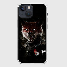 Чехол для iPhone 13 mini с принтом Prodigy Fox в Петрозаводске,  |  | alternative | dj | electo | music | prodigy | альтернатива | музыка | продиджи | продижи | электроника