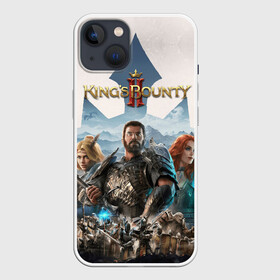 Чехол для iPhone 13 с принтом Kings Bounty 2 трио в Петрозаводске,  |  | games | kings bounty 2 | knight | magic | pc | playstation | rpg | sword | xbox | игры | иксбокс | королевская награда | магия | меч | пк | плейстешен | рпг | рыцарь