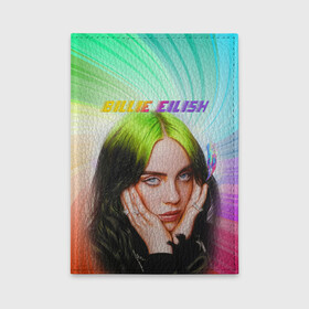 Обложка для автодокументов с принтом BILLIE EILISH / БИЛЛИ АЙЛИШ (Z) в Петрозаводске, натуральная кожа |  размер 19,9*13 см; внутри 4 больших “конверта” для документов и один маленький отдел — туда идеально встанут права | be | billie | billie eilish | blohsh | ghoul | айлиш | билли | билли айлиш | биляш