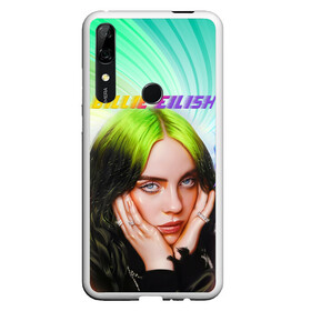 Чехол для Honor P Smart Z с принтом BILLIE EILISH / БИЛЛИ АЙЛИШ (Z) в Петрозаводске, Силикон | Область печати: задняя сторона чехла, без боковых панелей | be | billie | billie eilish | blohsh | ghoul | айлиш | билли | билли айлиш | биляш