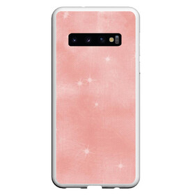 Чехол для Samsung Galaxy S10 с принтом Белые точки На розовом Фоне в Петрозаводске, Силикон | Область печати: задняя сторона чехла, без боковых панелей | dot | in the top | in the trend | pink | student | tenderness | youth | в топе | в тренде | молодежь | нежность | розовый | студент | точка