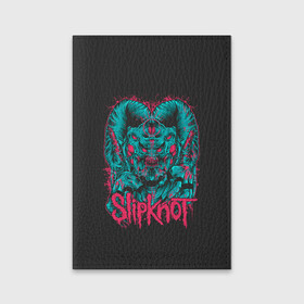 Обложка для паспорта матовая кожа с принтом Slipknot Monster в Петрозаводске, натуральная матовая кожа | размер 19,3 х 13,7 см; прозрачные пластиковые крепления | Тематика изображения на принте: alternative | metall | music | rock | slipknot | slipnot | альтернатива | металл | музыка | рок | слипкнот | слипнот