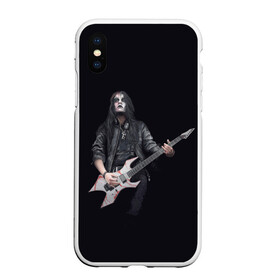 Чехол для iPhone XS Max матовый с принтом James Root в Петрозаводске, Силикон | Область печати: задняя сторона чехла, без боковых панелей | alternative | metall | music | rock | slipknot | slipnot | альтернатива | металл | музыка | рок | слипкнот | слипнот