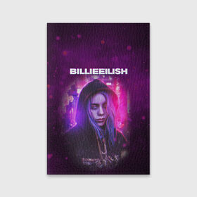 Обложка для паспорта матовая кожа с принтом BILLIE EILISH | GLITCH (Z) в Петрозаводске, натуральная матовая кожа | размер 19,3 х 13,7 см; прозрачные пластиковые крепления | be | billie | billie eilish | blohsh | ghoul | glitch | айлиш | билли | билли айлиш | бэрд | глитч | пайрат | пайрат бэрд