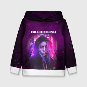 Детская толстовка 3D с принтом BILLIE EILISH | GLITCH (Z) в Петрозаводске, 100% полиэстер | двухслойный капюшон со шнурком для регулировки, мягкие манжеты на рукавах и по низу толстовки, спереди карман-кенгуру с мягким внутренним слоем | be | billie | billie eilish | blohsh | ghoul | glitch | айлиш | билли | билли айлиш | бэрд | глитч | пайрат | пайрат бэрд