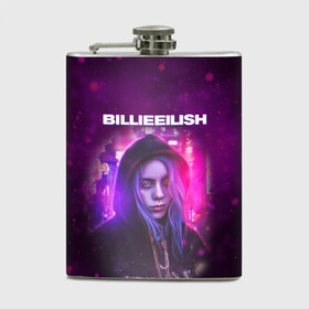 Фляга с принтом BILLIE EILISH | GLITCH (Z) в Петрозаводске, металлический корпус | емкость 0,22 л, размер 125 х 94 мм. Виниловая наклейка запечатывается полностью | be | billie | billie eilish | blohsh | ghoul | glitch | айлиш | билли | билли айлиш | бэрд | глитч | пайрат | пайрат бэрд