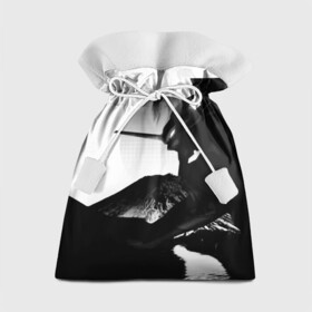 Подарочный 3D мешок с принтом ЗАКАТ ЕВАНГЕЛИОН в Петрозаводске, 100% полиэстер | Размер: 29*39 см | anime | eva | evangelion | nerv | аниме | анимэ | ева | евангелион | евангилион | нерв | роботы | рэй | япония