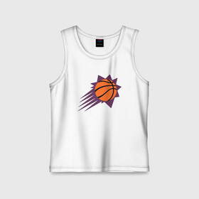 Детская майка хлопок с принтом Suns Basket в Петрозаводске,  |  | basketball | mvp | nba | phoenix | sport | streetball | suns | аризона | баскетбол | игра | крис пол | мяч | нба | санс | спорт | стритбол | тренер | финикс | чемпион