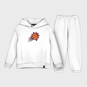 Детский костюм хлопок Oversize с принтом Suns Basket в Петрозаводске,  |  | basketball | mvp | nba | phoenix | sport | streetball | suns | аризона | баскетбол | игра | крис пол | мяч | нба | санс | спорт | стритбол | тренер | финикс | чемпион