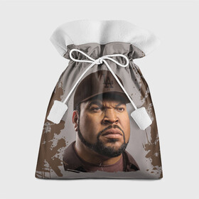 Подарочный 3D мешок с принтом Ice Cube | Айс Куб (Z) в Петрозаводске, 100% полиэстер | Размер: 29*39 см | ice cube | oshea jackson | rap | айс куб | айс кьюб | реп | репер | рэпер | хип хоп
