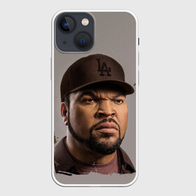 Чехол для iPhone 13 mini с принтом Ice Cube | Айс Куб (Z) в Петрозаводске,  |  | ice cube | oshea jackson | rap | айс куб | айс кьюб | реп | репер | рэпер | хип хоп