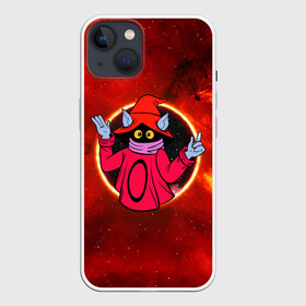 Чехол для iPhone 13 с принтом COSMO ORKO | ВОЛШЕБНИК ОРКО (Z) в Петрозаводске,  |  | he man | masters of the universe | mult | orka | orko | властелины вселенной | волшебник | мульт | мультфильм | орка | орко