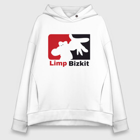 Женское худи Oversize хлопок с принтом Limp Bizkit в Петрозаводске, френч-терри — 70% хлопок, 30% полиэстер. Мягкий теплый начес внутри —100% хлопок | боковые карманы, эластичные манжеты и нижняя кромка, капюшон на магнитной кнопке | alternative | limp bizkit | limpbizkit | metall | music | rock | альтернатива | лимп бизкит | лимпбискит | металл | музыка | рок | фред дёрст