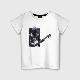 Детская футболка хлопок с принтом Уэс в Петрозаводске, 100% хлопок | круглый вырез горловины, полуприлегающий силуэт, длина до линии бедер | alternative | limp bizkit | limpbizkit | metall | music | rock | альтернатива | лимп бизкит | лимпбискит | металл | музыка | рок