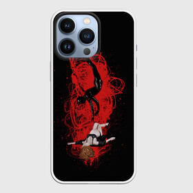 Чехол для iPhone 13 Pro с принтом убийца в черном в Петрозаводске,  |  | american horror stories | ash | американская история ужасов | нетфликс | новый сезон | сериал | ужасы